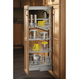 Rev-A-Shelf 14-in W x 58-in H 4-Tier Pull-Out Metal Soft-Close Baskets & Cabinet Organizer