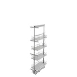 Rev-A-Shelf 10-in W x 50.75-in H 4-Tier Pull-Out Metal Soft-Close Cabinet Organizer
