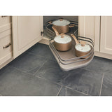Rev-A-Shelf Cloud Blind Corner Organizer, 39-in W x 6.5-in H, 1-Tier, Orion Gray