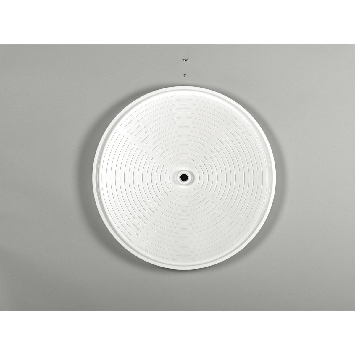 Rev-A-Shelf 24-in White Polymer Full-Circle Lazy Susan, Bottom-Mount