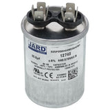 Jard 12743 capacitor - front view (Type: Capacitor; Voltage: 440v)