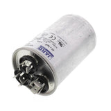 Jard 12769 capacitor - detail view (Voltage: 370V; MFD: 45/5)