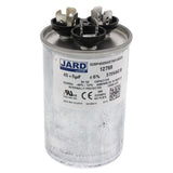 Jard 12769 capacitor - front view (Voltage: 370V; MFD: 45/5)