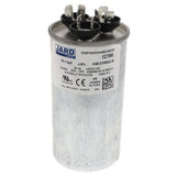 Jard 12788 capacitor - front view (Voltage: 440/370V; MFD: 45/5)