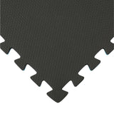 Norsk Blue/Black 24 in. x 24 in. EVA Foam Sport Multi-Purpose Reversible Interlocking Tile (28-Tile)