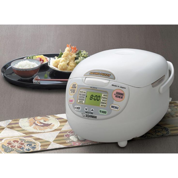 Neuro Fuzzy 5.5-Cup Premium White Rice Cooker with Built-In Timer