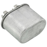 Jard 12910 capacitor - side view (Voltage: 370V; MFD: 15)