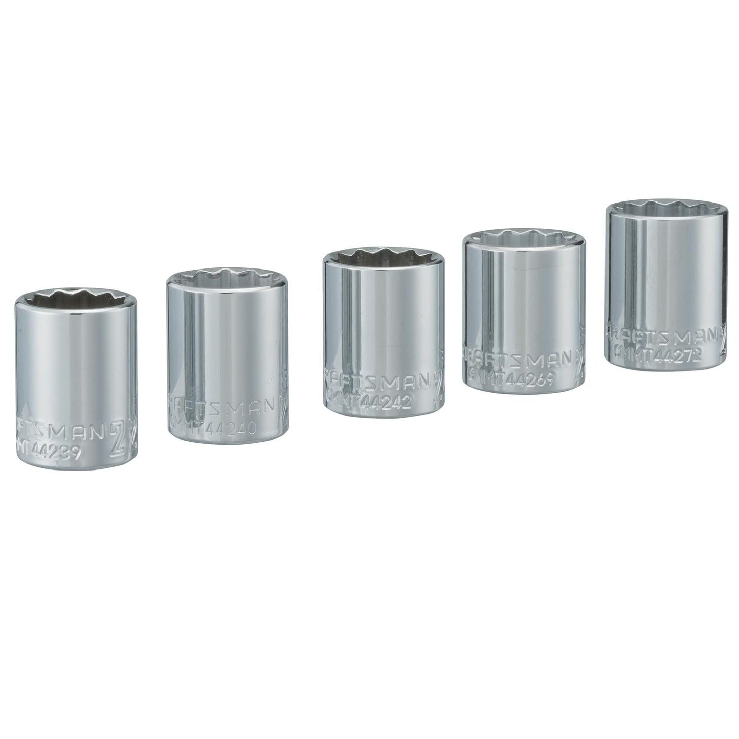 Craftsman Metric 12 Point Socket Set, 5 pc - 1/2 in. Drive, 26 mm