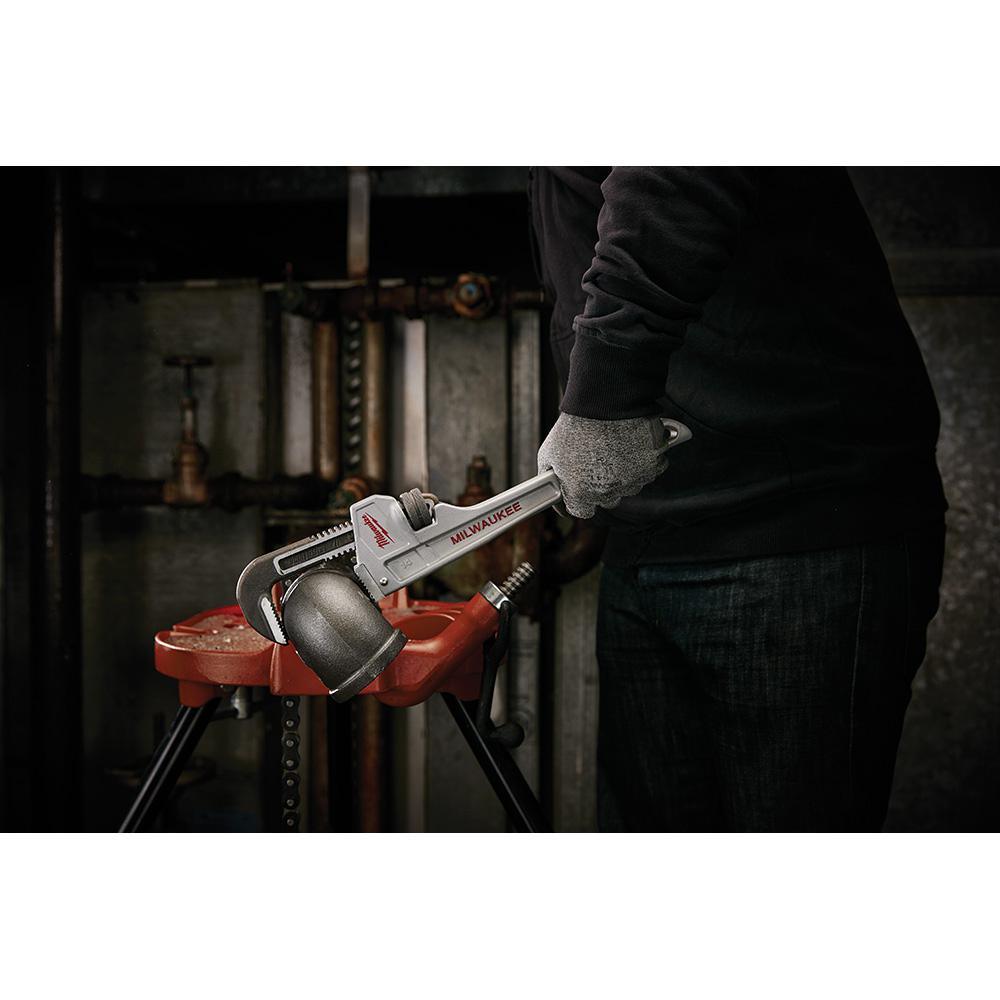 14 in. Aluminum Pipe Wrench - Super Arbor