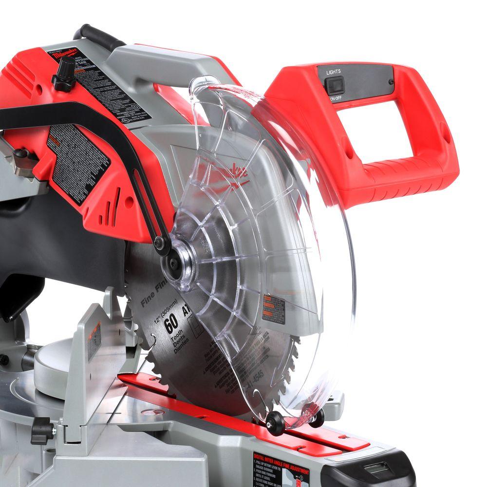 12 in. Dual Bevel Sliding Compound Miter Saw