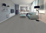 STAINMASTER Essentials Blue Diamonds I 12-ft Dusty Trail Textured Carpet Sample (Interior)