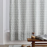 Organic Cotton 72 in. White Shower Curtain - Super Arbor