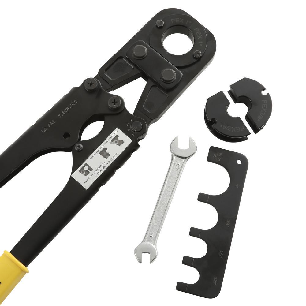 Multi-Head PEX Crimp Tool Kit - Super Arbor
