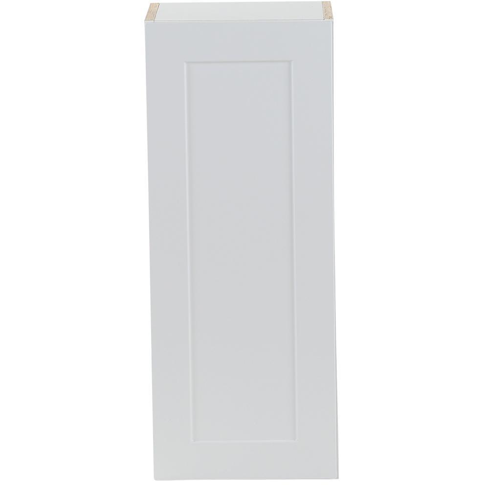 Cambridge Shaker Assembled 30x42x12.5 in. Wall Cabinet with 2 Soft Close Doors in White - Super Arbor