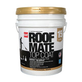 Roof Mate Top Coat 5 Gal. Gray Acrylic Reflective Elastomeric Roof Coating (15-Year Limited Warranty)