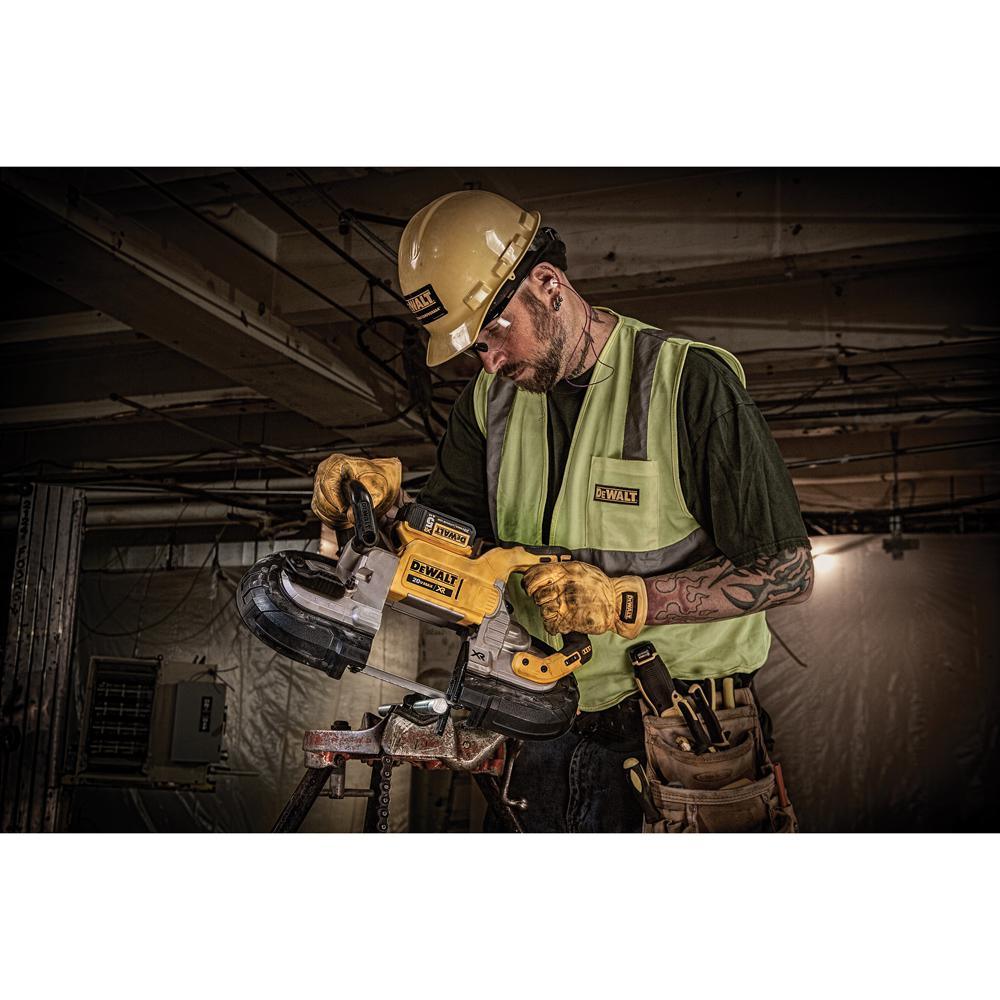 20-Volt MAX Lithium Ion Cordless Deep Cut Band Saw (Tool only) with Bonus XR 5Ah Battery Pack - Super Arbor