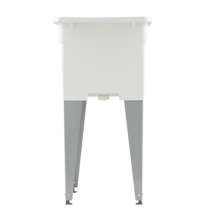 18 in. x 24 in. Plastic Utilatub Single Laundry Tub in White