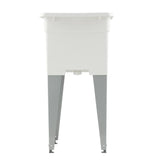 18 in. x 24 in. Plastic Utilatub Single Laundry Tub in White
