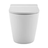 St. Tropez Elongated Toilet Bowl Only in Glossy White - Super Arbor