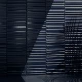 Sydney Blue 8x16 3D Glossy and Matte Ceramic Wall Tile