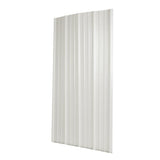 Metal Sales Classic Rib 3-ft x 12-ft Ribbed White Steel Roof Panel