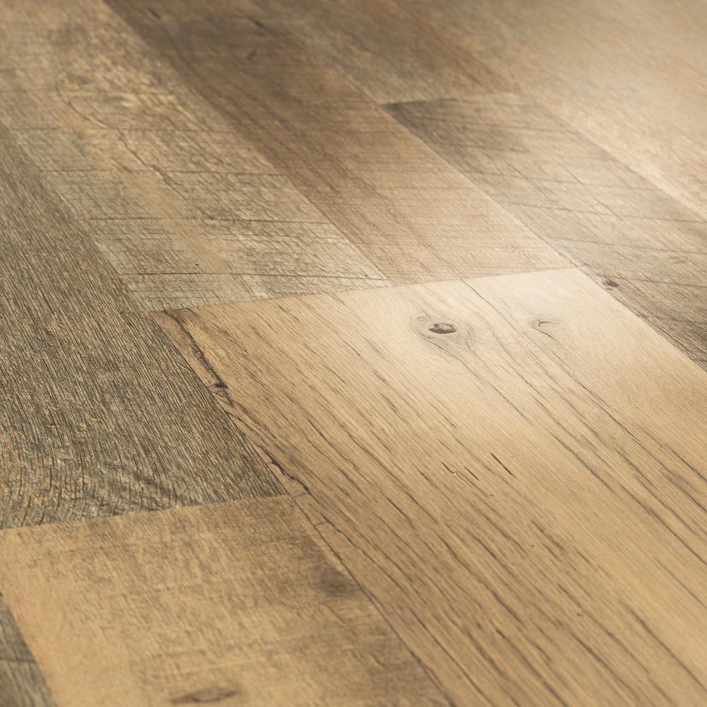 Outlast+ Waterproof Stone Mill Oak 10 mm T x 6.14 in. W x 47.24 in. L Laminate Flooring (967.2 sq. ft. / pallet)