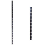 26 in. Black Linear Lighted Baluster (2-Pack) - Super Arbor