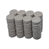 1 in. Beige Heavy-Duty Self-Adhesive Felt Pads (96-Pack)