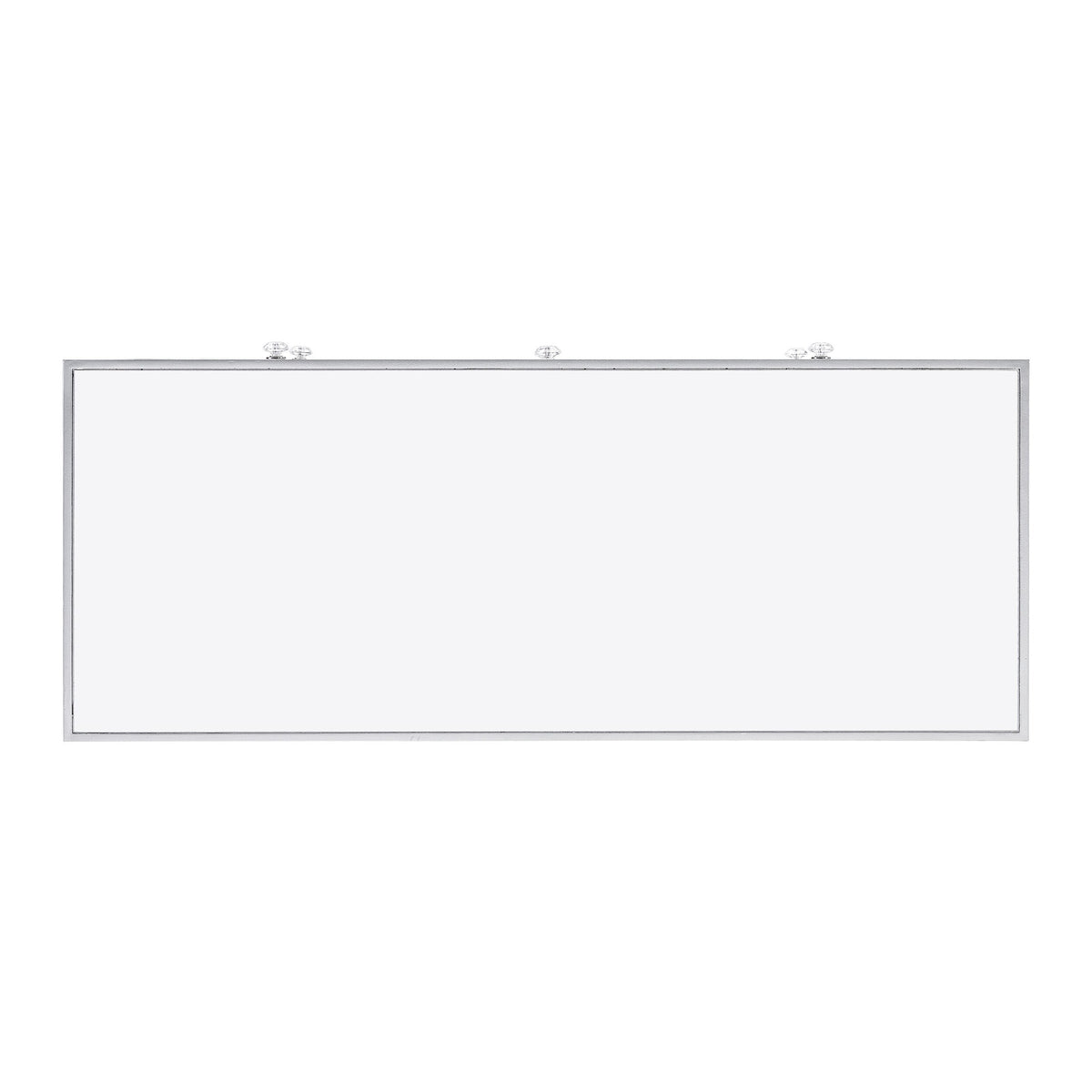 Boston Loft Furnishings Baling Mirrored with Matte Silver Trim 3-Drawer Accent Chest