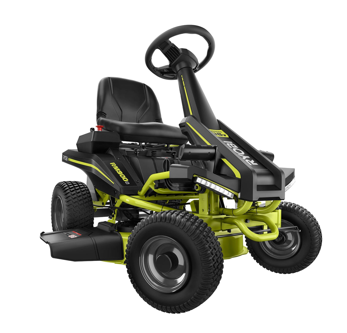 RYOBI 30 in. 50 Ah Battery Electric Rear Engine Riding Mower (RY48130)