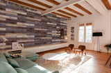 Deco Products COLORS Samba Multi-Tonal Waterproof Luxury Vinyl Plank Sample, 6 in x 6 in, 8-mil Wear Layer