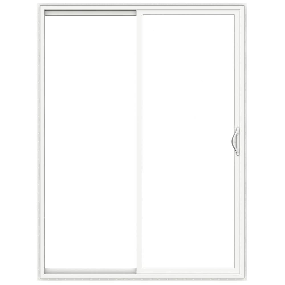 JELD-WEN 72-in x 80-in Vinyl Sliding, Left-hand sliding – product-only view