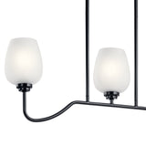 Kichler Valserrano 3-Light Black Traditional Chandelier
