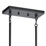 Kichler Valserrano 3-Light Black Traditional Chandelier