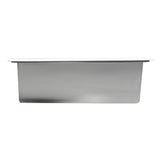 12 in. x 24 in. x 4 in. Niche in Polished Stainless Steel - Super Arbor