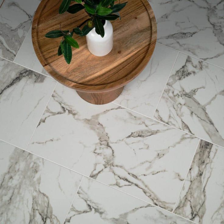 Crystal Bianco 12 in. x 24 in. Polished Porcelain Floor and Wall Tile (16 sq. ft./Case)