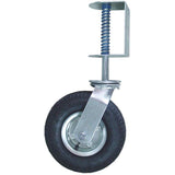 8 in. Pneumatic Gate Caster with 200 lbs. Load Capacity