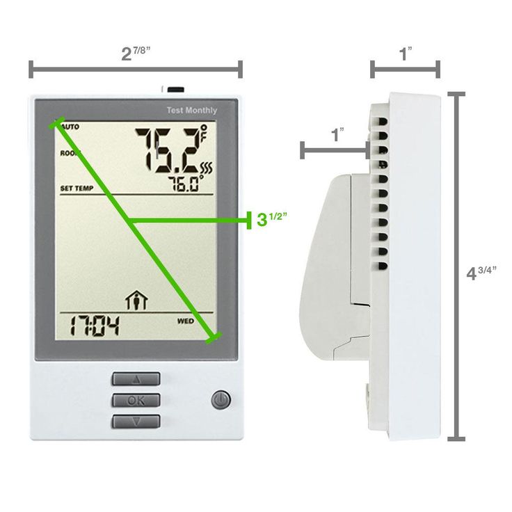 QuietWarmth 7-Day Programmable Thermostat