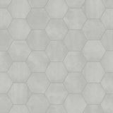 Satori Nouveau Greige 7-in x 8-in Matte Porcelain Encaustic Hexagon Floor and Wall Tile (0.28-sq. ft/ Piece)