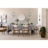 Progress Lighting Fairwood 5-Light Antique White and Galvanized Farmhouse Globe Medium Hanging Pendant Light