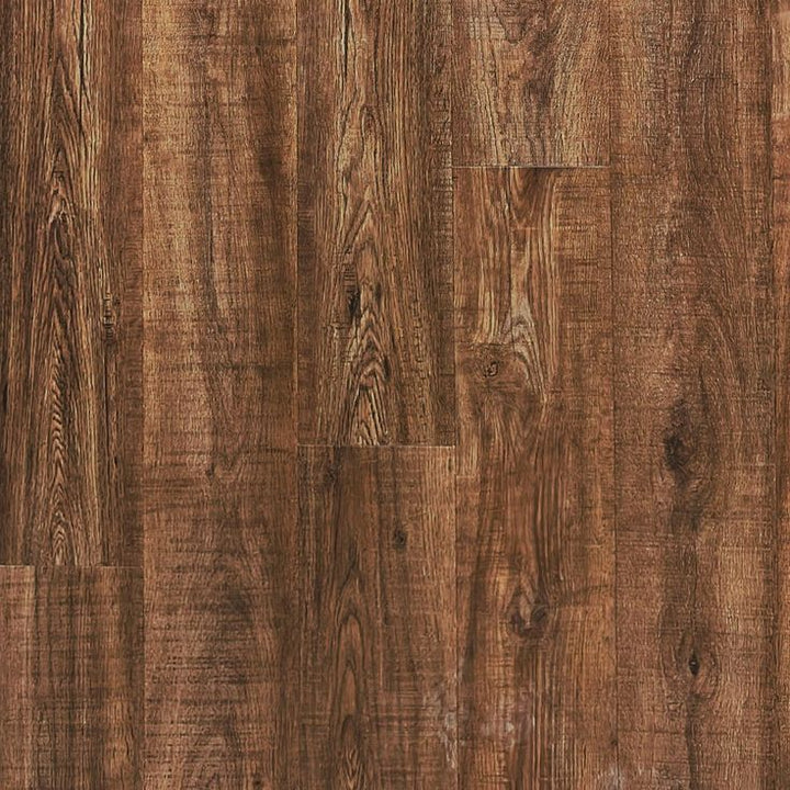 Coffee Oak Rigid Core Luxury Vinyl Plank - Cork Back