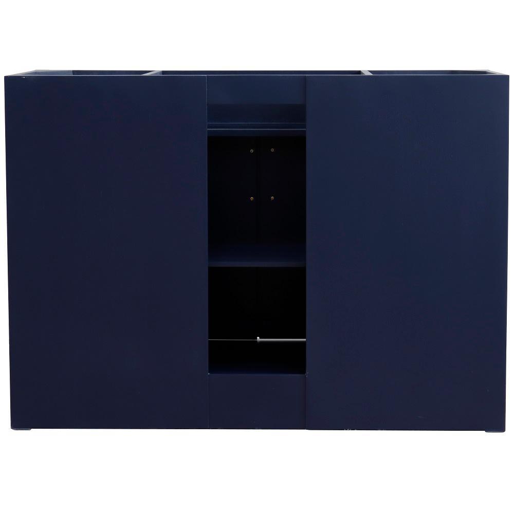 48 in. W x 21.5 in. D Single Bath Vanity Cabinet Only in Blue - Super Arbor
