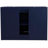 48 in. W x 21.5 in. D Single Bath Vanity Cabinet Only in Blue - Super Arbor