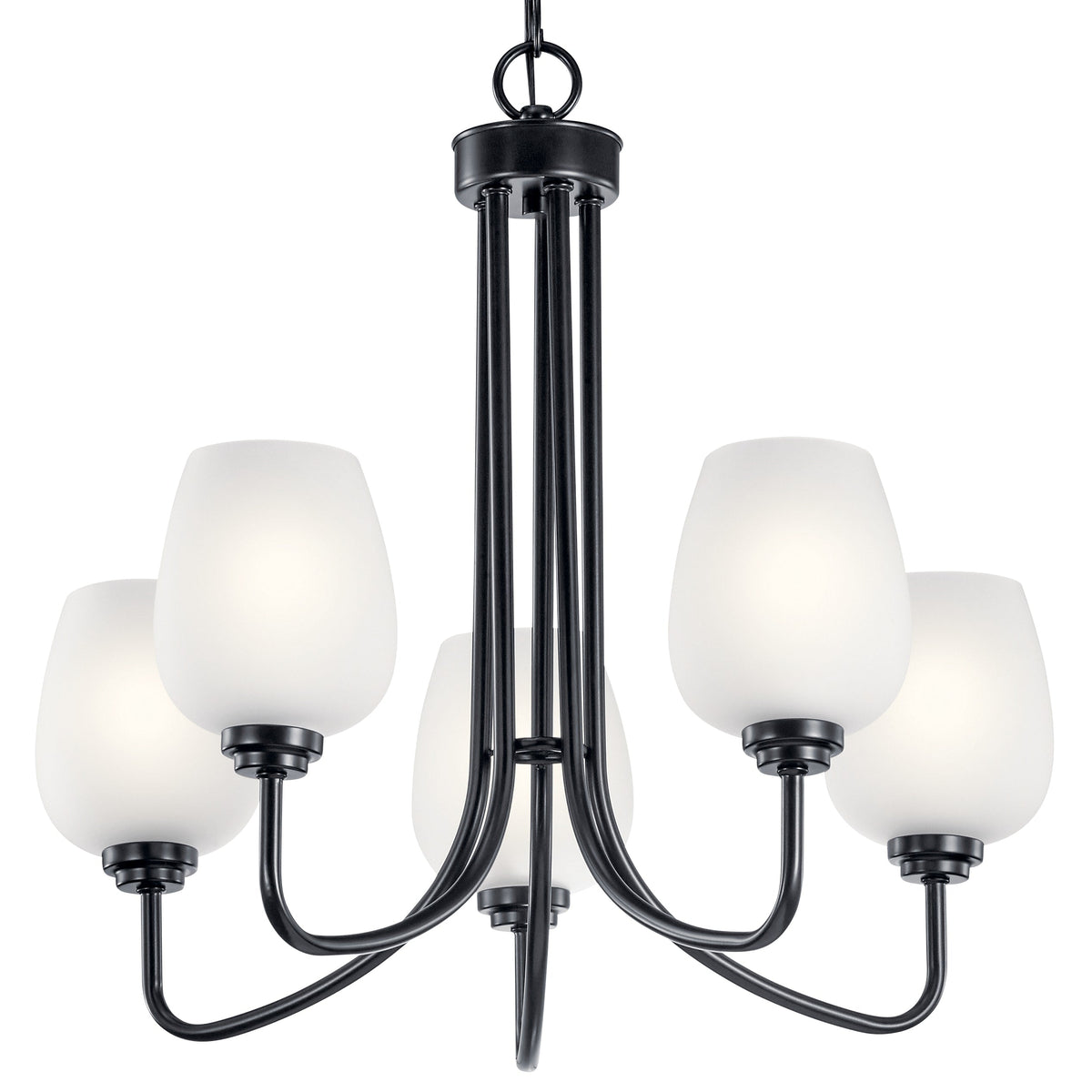 Kichler Valserrano 5-Light Black Traditional Chandelier