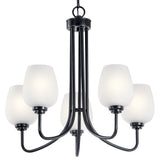 Kichler Valserrano 5-Light Black Traditional Chandelier