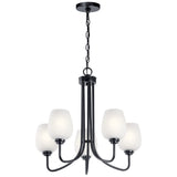 Kichler Valserrano 5-Light Black Traditional Chandelier