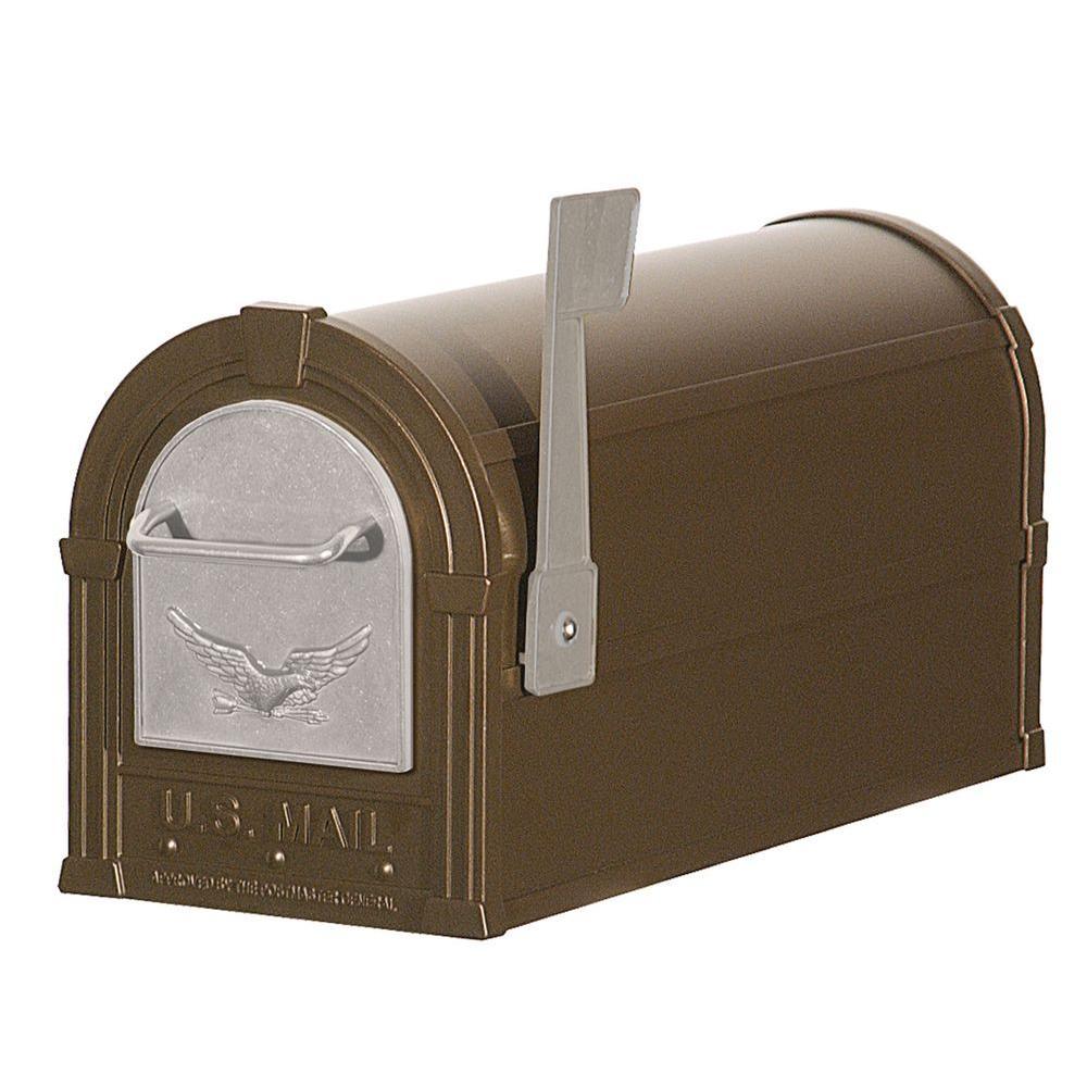 4800 Series Eagle Rural Post-Mount Mailbox - Super Arbor