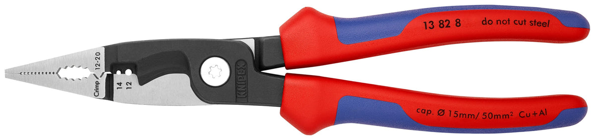 KNIPEX 8.35-in Insulated Electrical Pliers