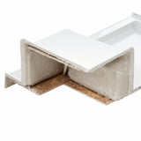 Tresham 60 in. x 36 in. Single Threshold Left-Hand Drain Shower Base with Integral Right-Hand Seat in White - Super Arbor