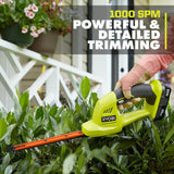 RYOBI ONE+ 18-Volt Lithium-Ion Cordless Battery Grass Shear and Shrubber Trimmer (Tool Only)